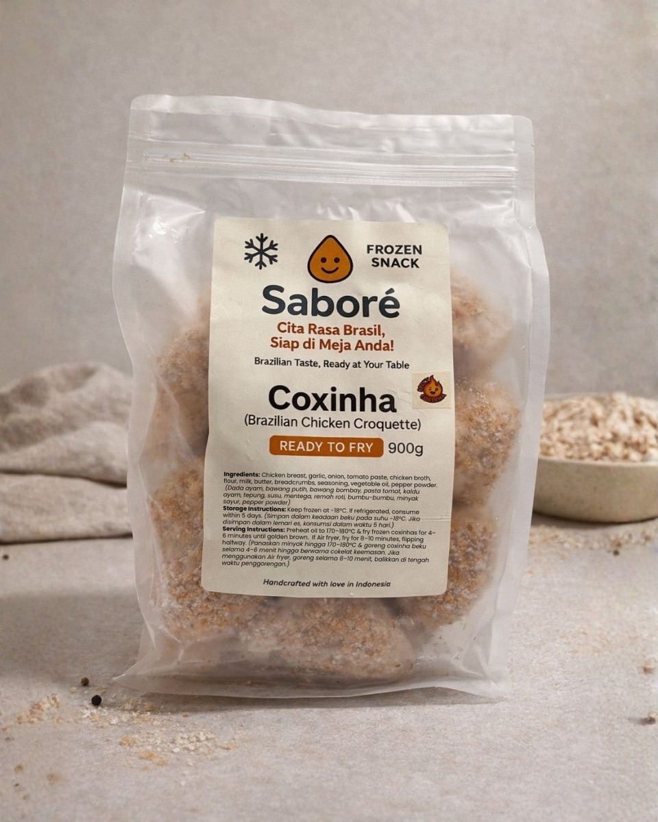 Coxinha Pedas Frozen 900 g